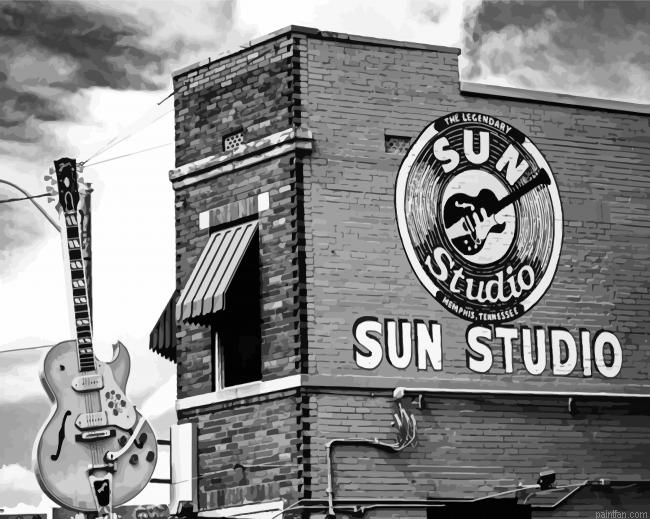 Close Up Sun Studio In Memphis Paint By Numbers.png