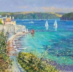 Coastal Village Paint By Numbers.png