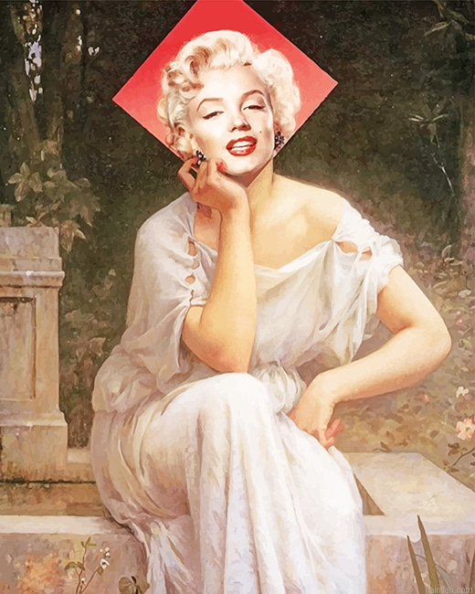 Collage Art Marilyn Monroe New Paint By Numbers.png