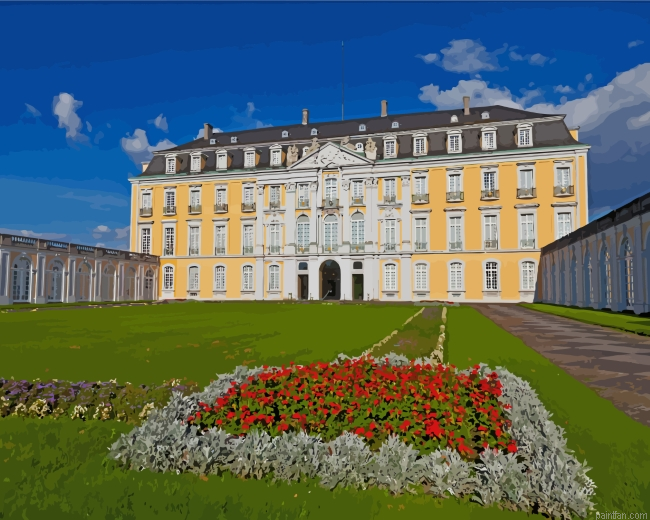 Cologne Bruhl Castle Paint By Numbers.png