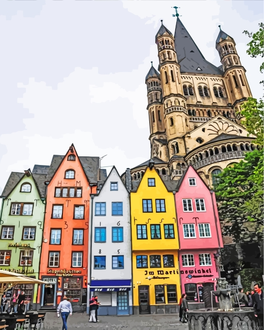 Cologne Buildings Paint By Numbers.png