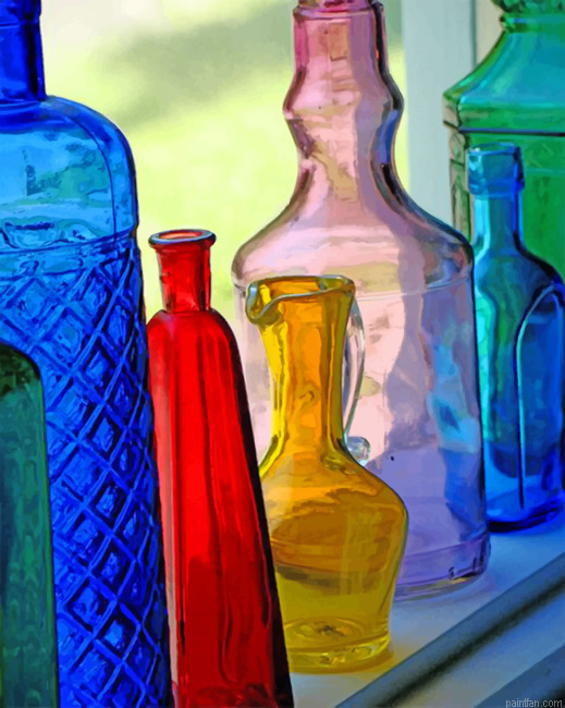 Colored Bottles Paint By Numbers.png