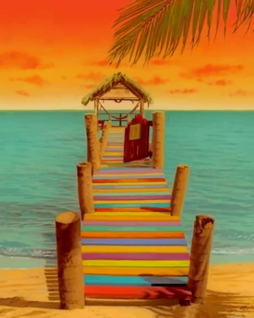 Colorful Beach New Paint By Numbers.png