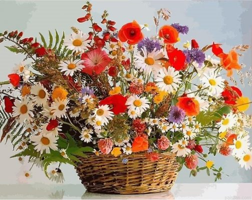 Colorful Bouquet Paint By Numbers.png