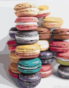 Colorful Cake Paint By Numbers.png