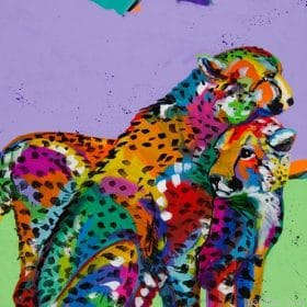Colorful Cheetah Paint By Numbers.png