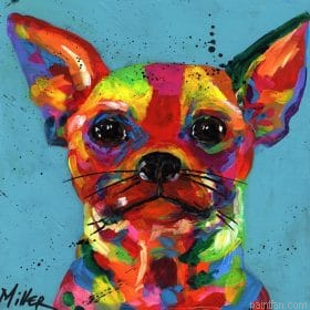Colorful Chihua Dog Paint By Numbers.png