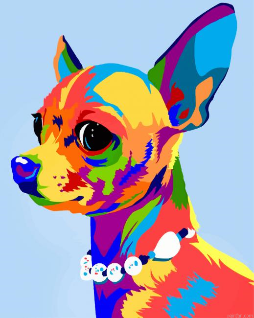 Colorful Chihuahua Paint By Number.png