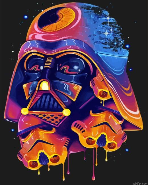 Colorful Darth Vader Paint By Numbers.png