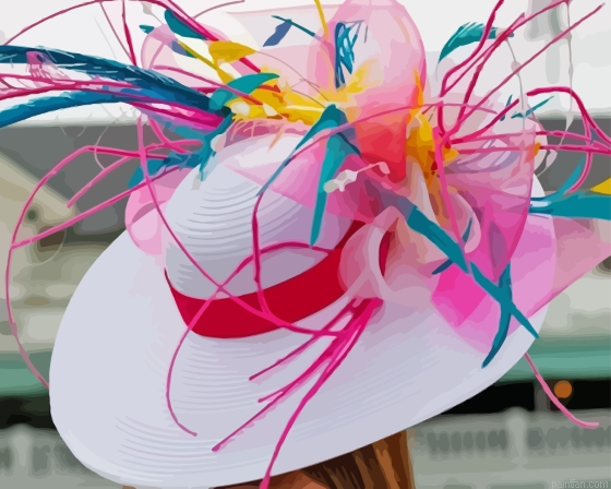 Colorful Derby Hat Paint By Numbers.png