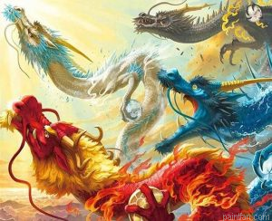 Colorful Dragons Paint By Numbers.png