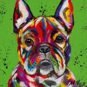 Colorful French Bulldog Paint By Numbers.png