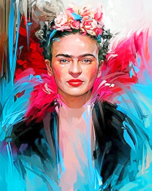 Colorful Frida Kahlo New Paint By Numbers.png
