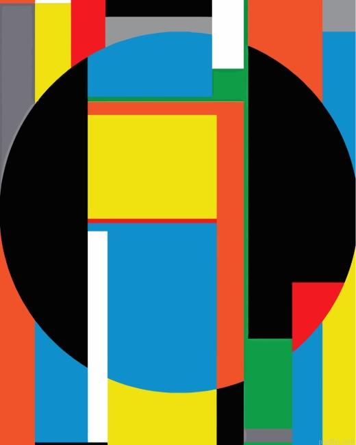Colorful Geometric Abstraction Paint By Number.png