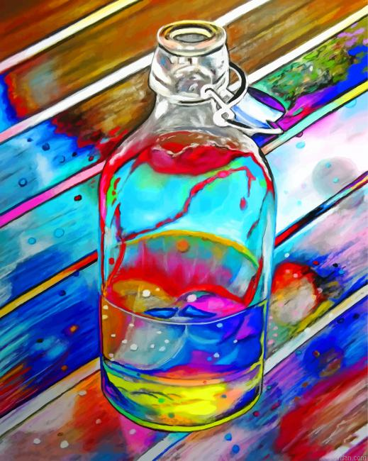 Colorful Glass Bottle Paint By Number.png