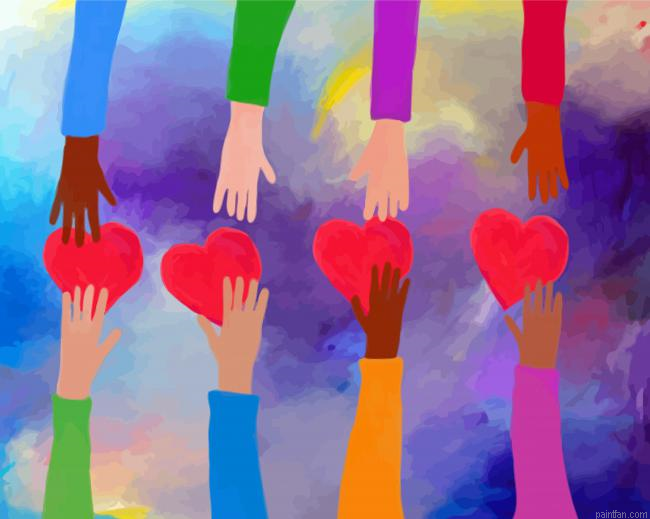 Colorful Helping Hands Paint By Numbers.png