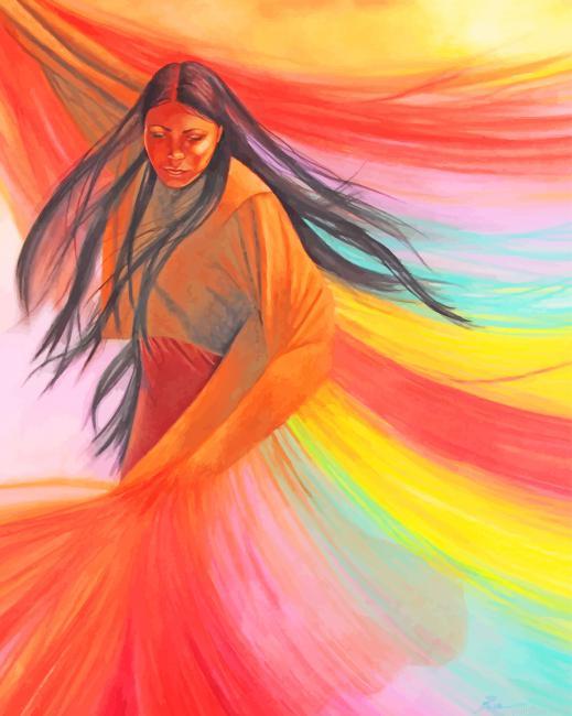 Colorful Native Woman Art New Paint By Numbers.png