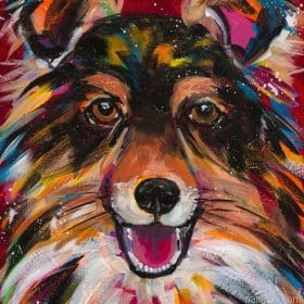 Colorful Sheepdog Paint By Numbers.png