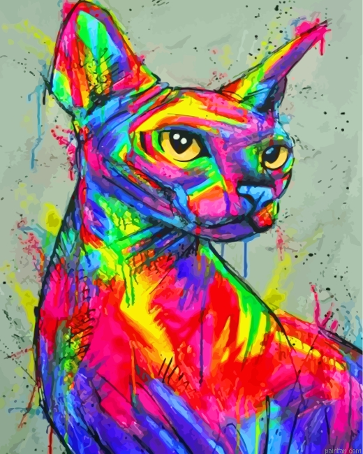 Colorful Sphinx Paint By Number.png