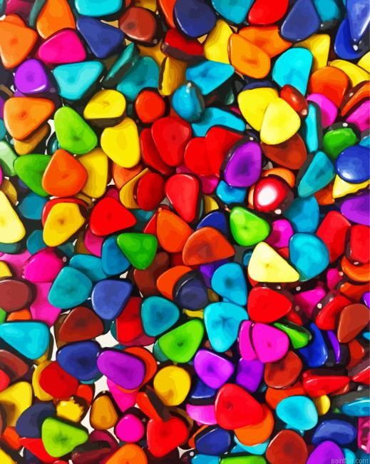 Colorful Stones Paint By Numbers.png