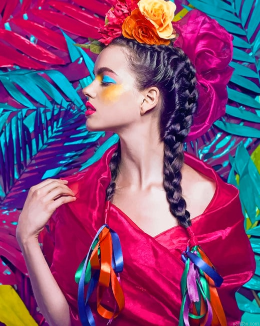 Colorful Stylish Woman New Paint By Numbers.png
