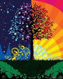 Colorful Tree Paint By Numbers.png