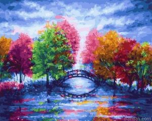 Colorful Trees Paint By Numbers.png