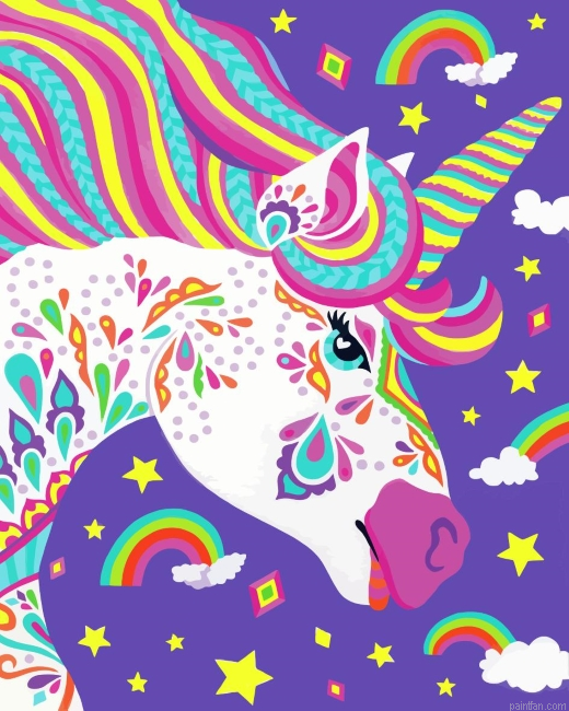 Colorful Unicorn Paint By Number.png