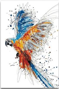 Coloring Parrot Paint By Numbers.png