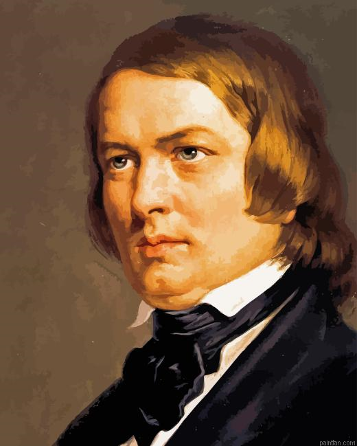Composer Robert Schumann Paint By Numbers.png