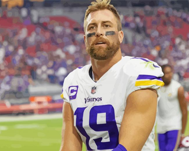 Cool Adam Thielen Paint By Numbers.png