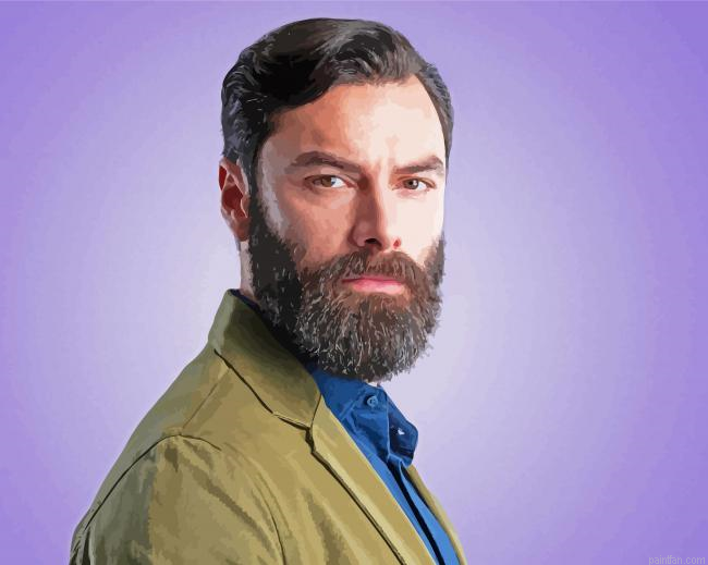 Cool Aidan Turner Paint By Numbers.png