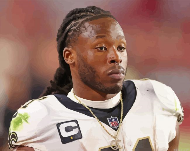 Cool Alvin Kamara Paint By Numbers.png