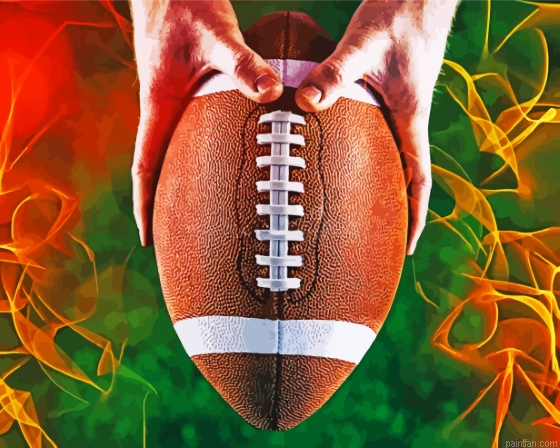 Cool American Football Paint By Numbers.png