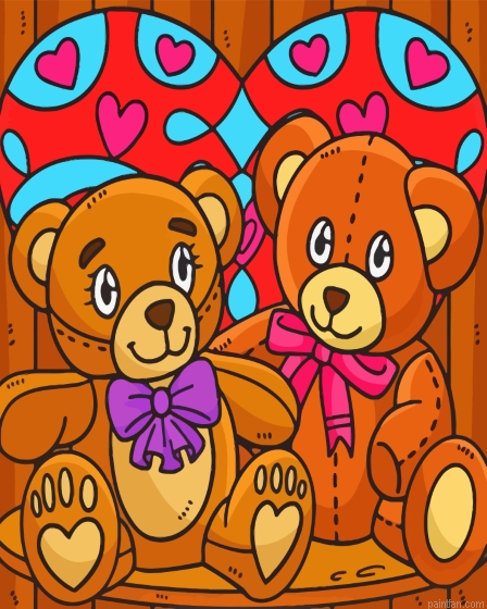 Cool Bears Of Love Paint By Numbers.png