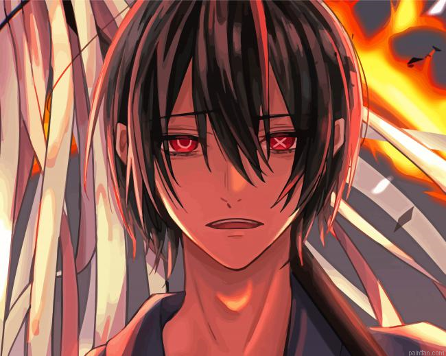 Cool Benimaru Shinmon Paint By Numbers.png