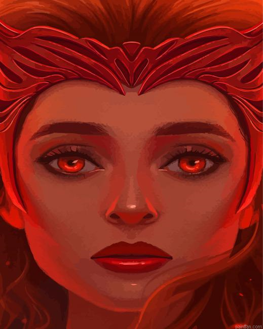 Cool Bruja Escarlata Paint By Numbers.png