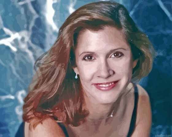 Cool Carrie Fisher Paint By Numbers.png