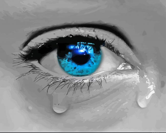 Cool Crying Eye Paint By Numbers.png
