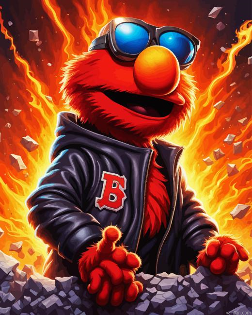 Cool Elmo Paint By Numbers.png