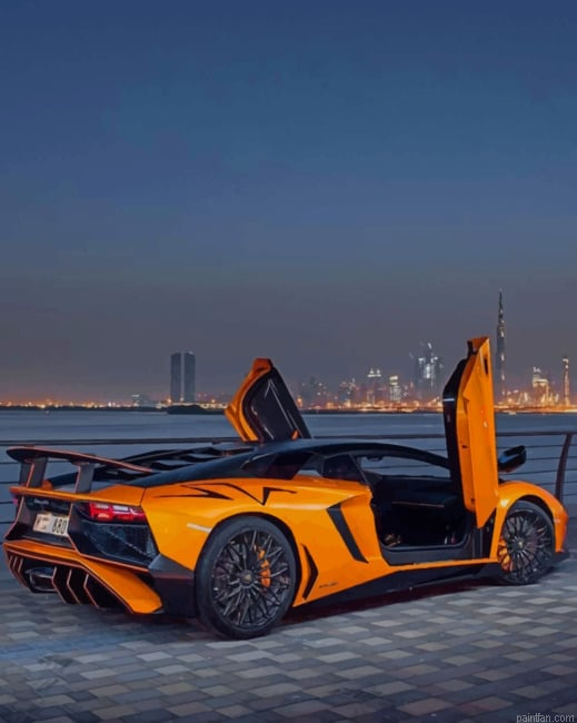 Cool Lamborghini New Paint By Numbers.png