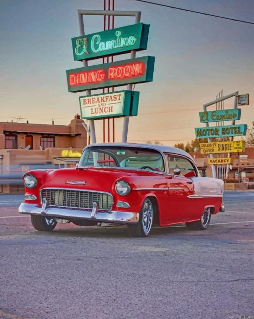 Cool Red Car New Paint By Numbers.png