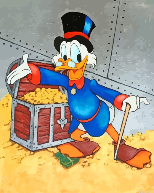 Cool Scrooge Mcduck Paint By Number.png