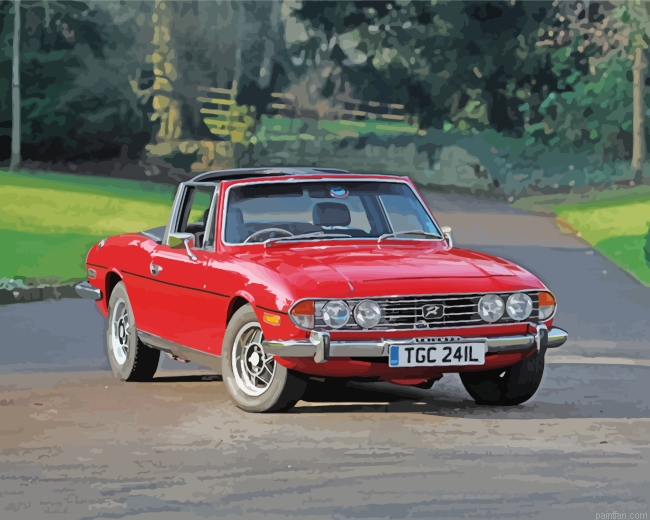 Cool Triumph Stag Paint By Number.png