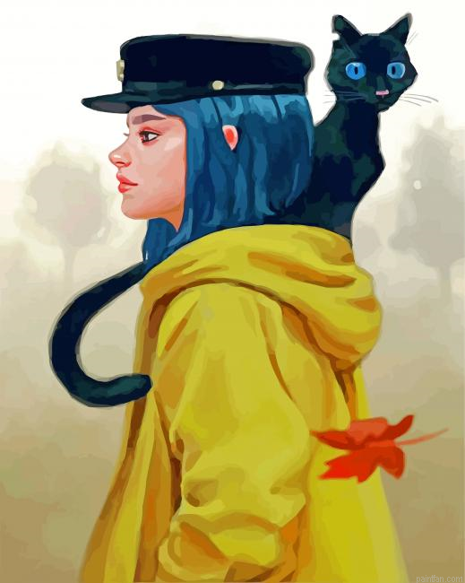 Coraline And Black Cat Paint By Number.png