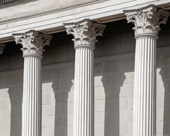 Corinthian Columns Roman Colosseum Paint By Numbers.png