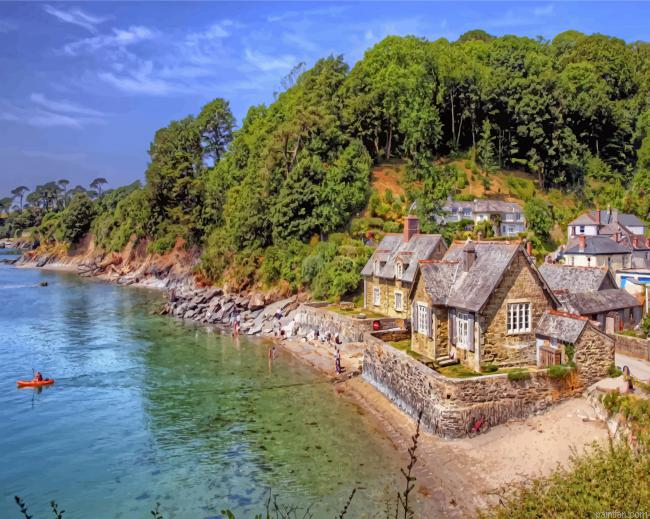 Cottages By The Sea Paint By Number.png