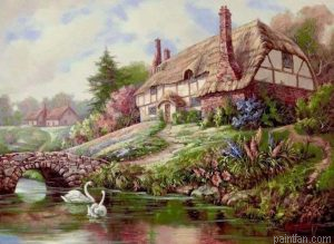 Countryside House Paint By Numbers.png