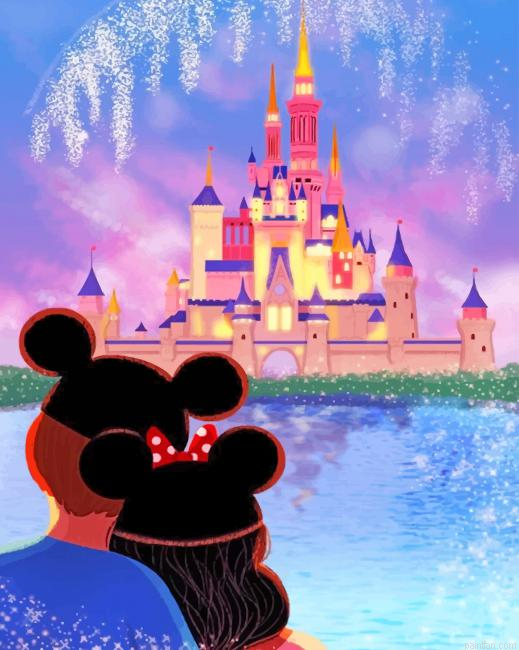 Couple Enjoying Disneyland Park New Paint By Numbers.png