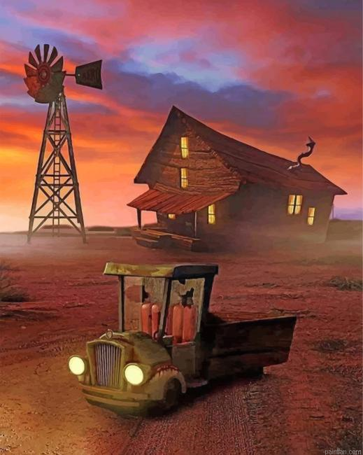 Courage The Cowardly Dog House Paint By Numbers.png